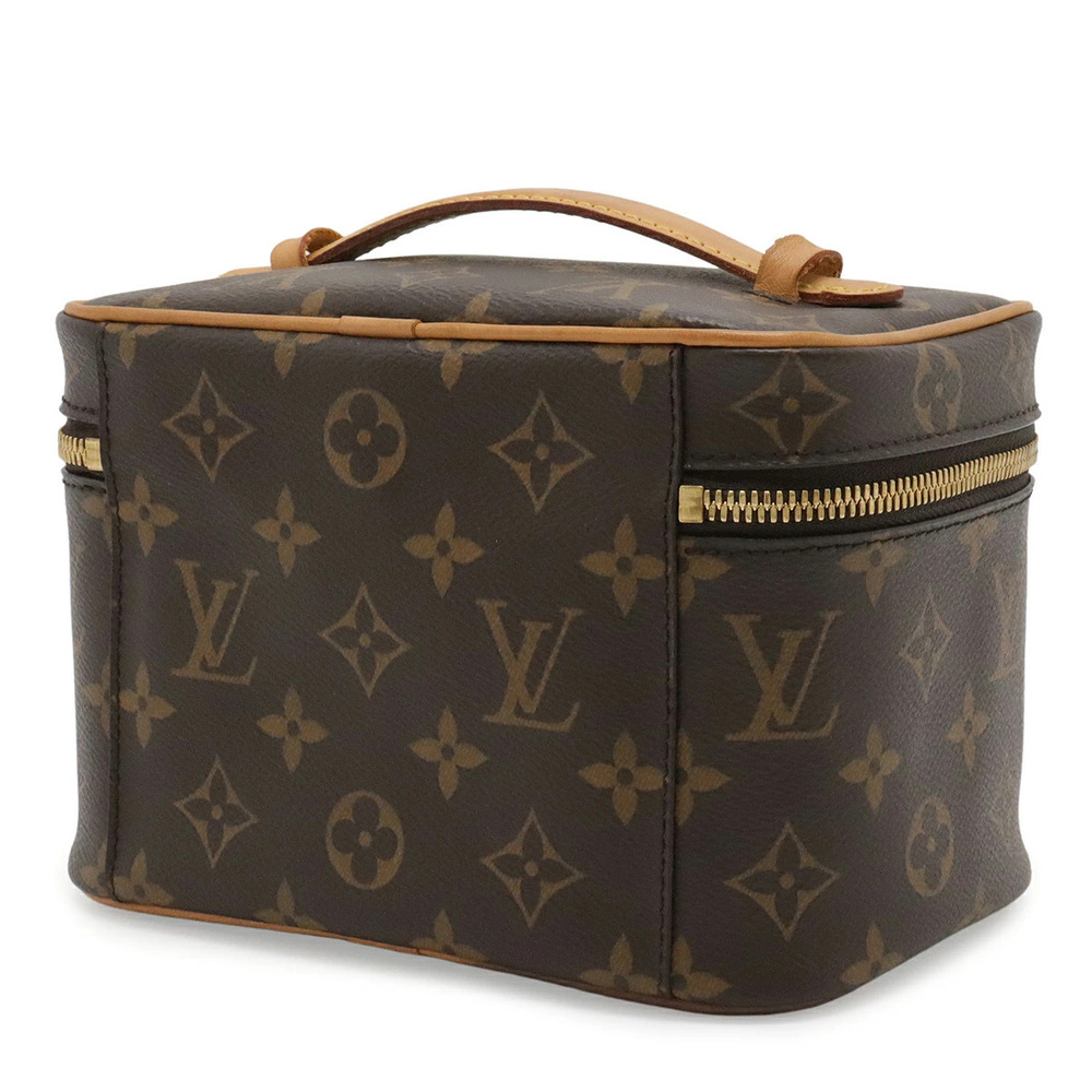 Louis Vuitton Cosmetic Clutch Multi Travel Makeup Nice Case Pouch Monogram Brown